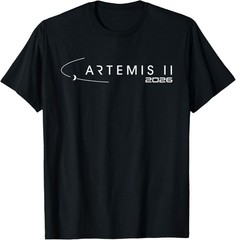 Artemis II Space Rocket Launch Mission to The Moon Artemis 2 T-Shirt