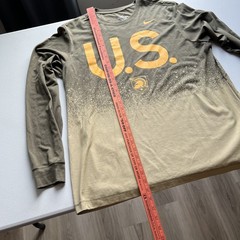 West Point Nike Long Sleeve XL 23” X 30” Shirt US Army Military Academy