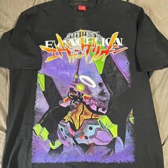 Vintage Neon Genesis Evangelion anime manga short sleeve shirt S-5XL