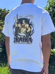 Hawaiian Ikaika Legends Premium Warriors Graphic Tee Cotton T-Shirt