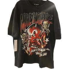 Reason No Revenge Graphic T-Shirt NWT Black Devil Cupid Oversized Men’s Large