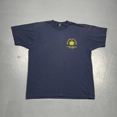 Vintage New York State DOCS Training Academy Tshirt Blue XL Single Stitch VTG 90