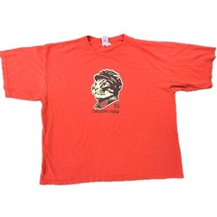 Vintage Bayside “Chairman Meow” Parody T-Shirt, Made in USA, Oversized (28×28)