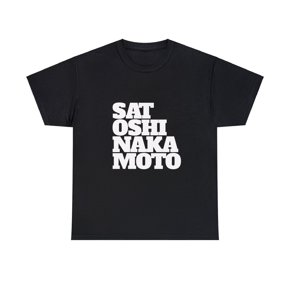 Satoshi Nakamoto T-Shirt – Bitcoin – BTC