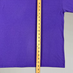 Trader Joe’s T-Shirt Short Sleeve Employee Crew Tee Purple Uniform Size Large