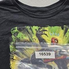 Spyder Man & Venom Marvel Men’s Large Printed Graphic Black T-Shirt