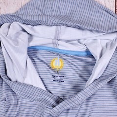 NWT Johnnie O Seal Leland UPF 50 Stretch Performance T-Shirt Hoodie S $128