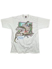 Vintage Myrtle Beach Single Stitch Graphic T-Shirt Size XL Fruit of the Loom