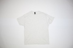 Gildan Light Cotton Blank Short Sleeve Plain Ash Grey T-Shirt Mens XL Lot Of 12