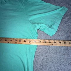 Greg Norman Shark T-Shirt Men XXXL 3XL Teal Pocket Tee Golf