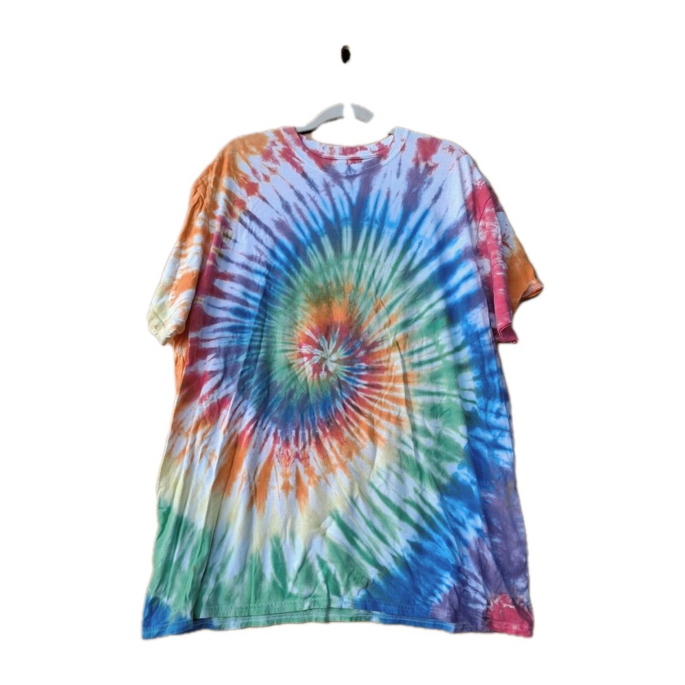 Spiral Tie Dye T-shirt top Men’s/Women’s Non Fade Handmade NEW 3XL