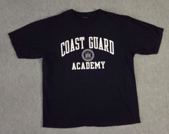 Coast Guard Academy Shirt Gear For Sports Adult XL Dark Blue