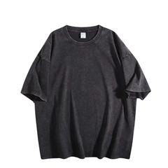 Vintage Washed T Shirt Men Women Oversized Tee 100% Cotton Casual Streetwear