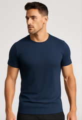 True Classic Men’s Crew Neck T-Shirts 6 Pack Combo Size M New No Tags