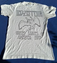 Led Zeppelin United States of America 1977 Swan Song Graphic T-Shirt S