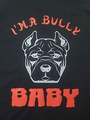 ChiefBrains Apparel Limited Edition Pitbull Bully Baby T Shirt Mens Cotton New