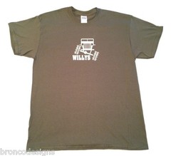 Off Roading – Willys Flex Flatty CJ-2A Overland T-Shirt S, M, L, XL, 2XL 3XL