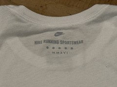 Nike Air Max Vintage T-Shirt Large L White non ducor duco Dri-Fit AirMax
