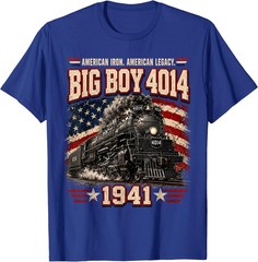 Big Boy 4014 Vintage Steam Locomotive Railroad Train Engine T-Shirt