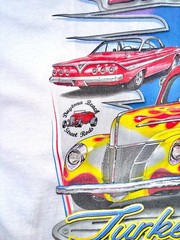 Vintage 1997 White Daytona Hot Rod T-Shirt Large
