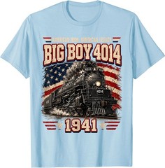 Big Boy 4014 Vintage Steam Locomotive Railroad Train Engine T-Shirt