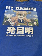 Men’s My Hero Academia Graphic SS T-Shirt Size Xl Blue.