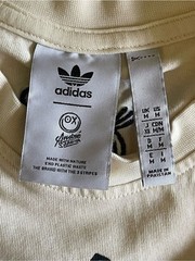 Adidas x Andre Saraiva Mr A Casual Earth Cream Tee Graphic 100% Organic Cotton M