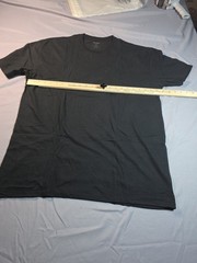 True Classic Crew Neck T Shirt Mens BLACK XL
