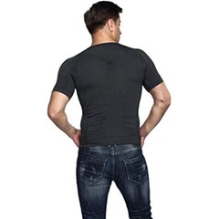 Men Slimming Body Shaper Gynecomastia Posture Corrector Vest Compression Shirt
