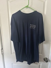 rhinestone Half Evil 333 Men’s navy blue size xl