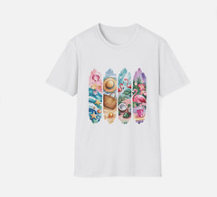 Tropical Vibes Unisex T-Shirt, Beach Wear, Vacation Apparel, Summer Gift, Casual