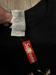Supreme Evolution Tee Graphic Print Black Cotton Men’s M Regular Fit Crew Neck