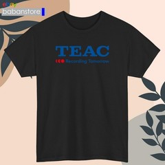 TEAC Corporation Electro Logo Black/White/Grey/Navy/Light Blue T-Shirt S-5XL