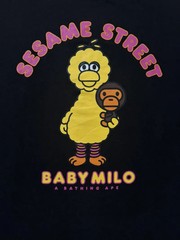Bape X Sesame Street Baby Milo & Big Bird SZ/ L