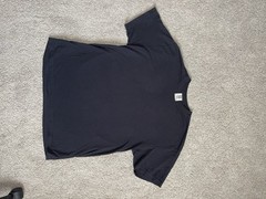 Comfort Colors Black Blank Crewneck T-Shirt, Size XL Heavyweight Dye Cotton