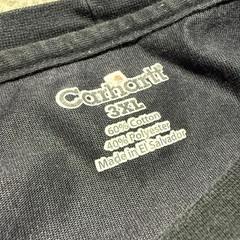 Carhartt Men’s Black and Grey T-shirt