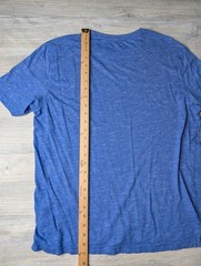 Greg Norman Shark Blue Heather Shorts Sleeve T-Shirt
