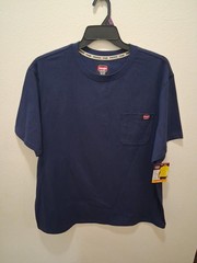 Mens Size 2X 50-52 Wrangler Heavyweight Pen Pocket Tshirt Top NWT