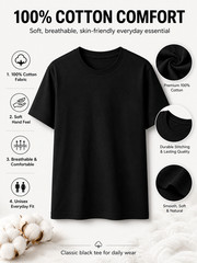 Men’s 100% Cotton Oversized T Shirt Unisex Streetwear LEGEND Graphic Tee