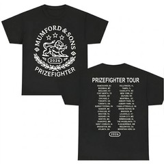 Mumford And Son Prizefighter Tour 2026 Lion Dates T-Shirt All Sizes S-5XL DH1582