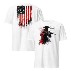 Revolutionary War Soldier America 250 Heritage Graphic T-Shirt