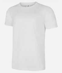 Unisex Plain Blank Cotton T-Shirt Soft Crew Neck Casual Basic Tee
