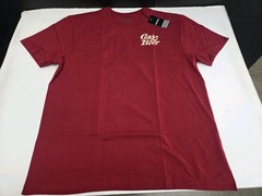 NWT Fasthouse “Gas & Beer” Mens Maroon T Shirt Size 2XL Cotton #8179
