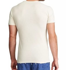 3 PACK POLO RALPH LAUREN STRETCH SLIM FIT COTTON GRAY BLACK CREW NECK T SHIRTS