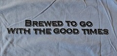 Tusker Export Brewed To Go With The Good Times T-Shirt, Blue, Size XL