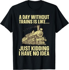Best Train Art For Men Women Railroad Steam Train Lovers Gift Unisex T-Shirt