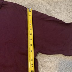 VTG Champion Maroon Plum HeavyWeight Cotton Lot Of T Shirt Large (12) & XL (12)
