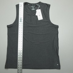 Kenneth Cole Tech Muscle Tee 4 Way Stretch Recycled Black Heather