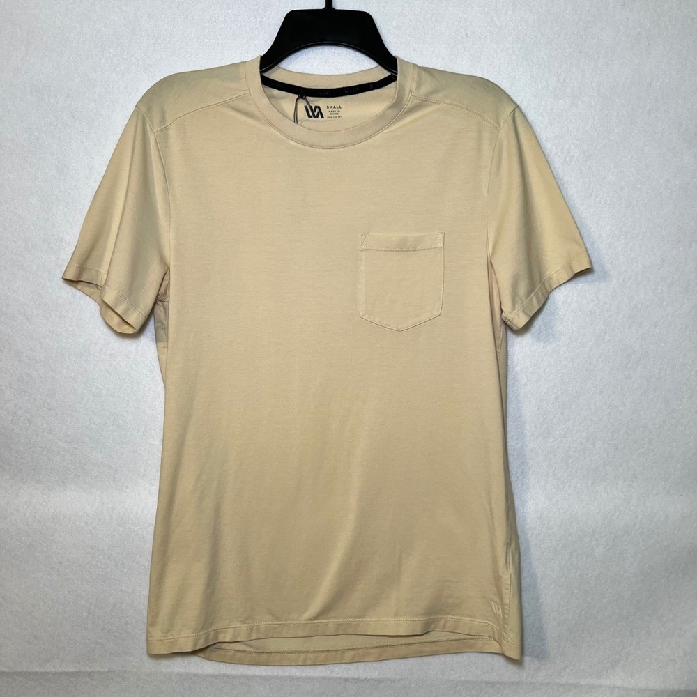 VRST Men’s Modal Blend Athleisure Activewear Casual Short Sleeve T-Shirt Size S