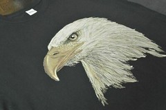 Personalized Heavy T-Shirt Customized w/Photo, Text, Logo on Hanes Authentic